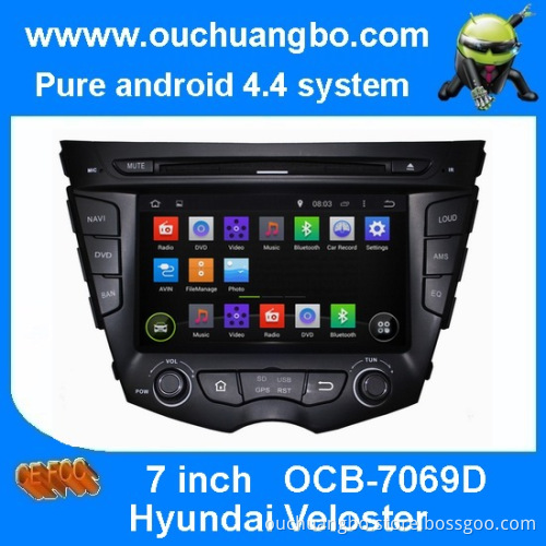 Ouchuangbo GPS Navigation Stereo Android 4.4 System for Hyundai Veloster DVD Audio Player